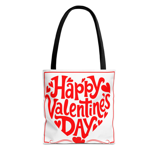 Customized Valentines Day Tote Bag with Personalized Image Option